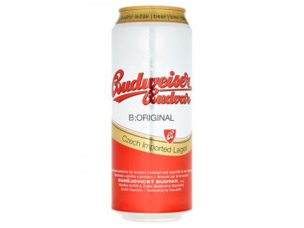 Budweiser Budvar B:Original светлое пиво 0,5 л